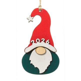 2026 Gnome Teal - Christmas Decoration