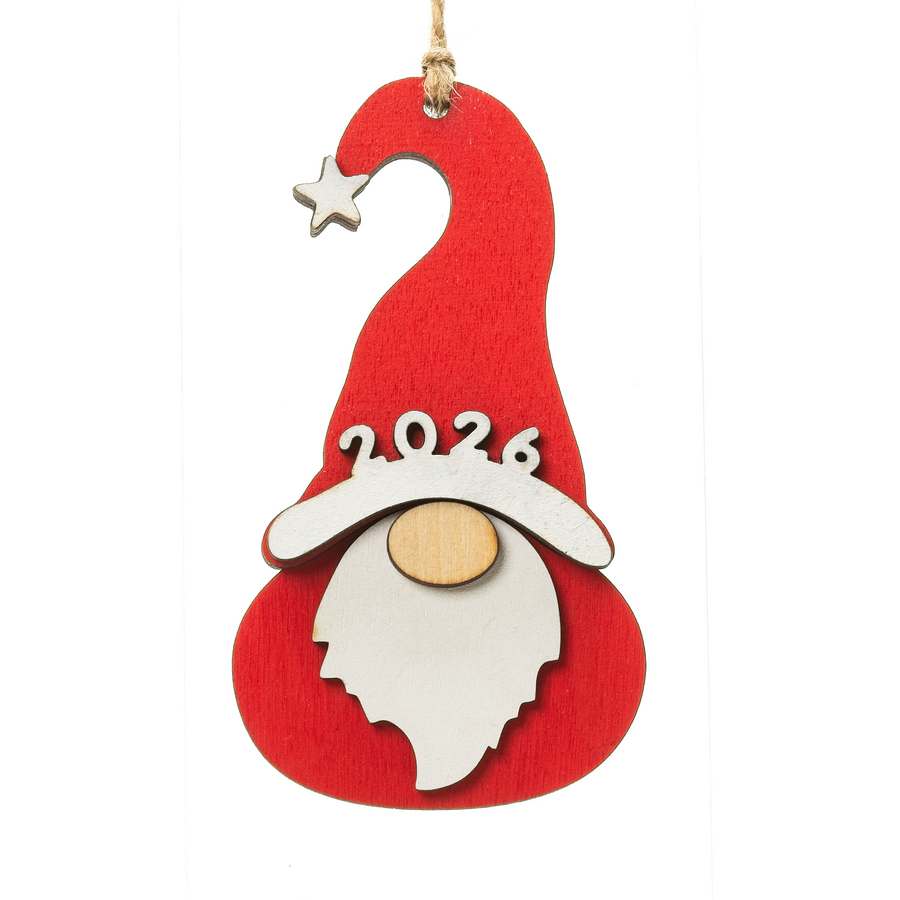 2026 Gnome Red – Christmas Decoration